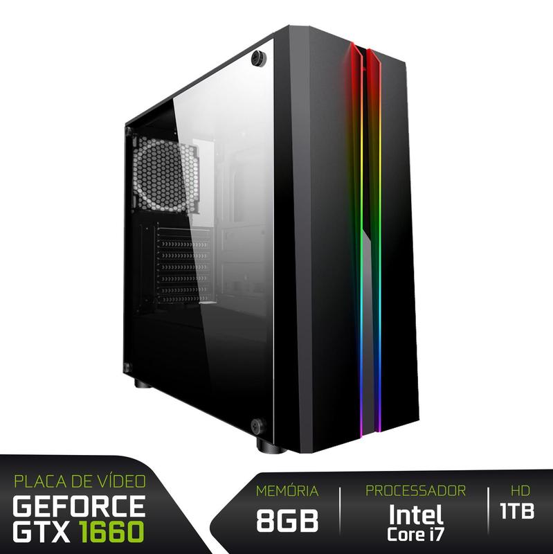 ゲーミングPC i7クラスCPU GTX1660Super Intel Core i7 GTX1660super ゲーミングデスクトップPC